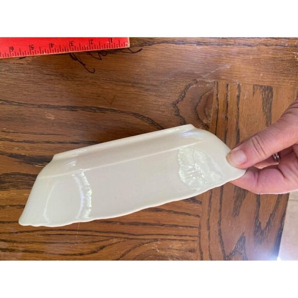 Cornet Oval Cream Bowl Scallop Edge  Homer Laughlin - Picture 2 of 6